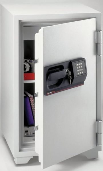 SentrySafe S6770 Commercial Electronic/Tubular Key Fire Safe, 3 ft Capacity, Electronic Lock Type, Fire Resistant Durability, 1 multi-position shelf, Built in wheels for easy movement, UL Classified 1-hour proven fire protection (S6770 S 6770 Sentry Safe)