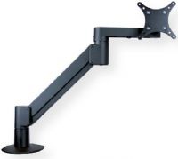 Amplivox SA0011 Articulating Monitor Mount; Black color; For mounting a monitor to the reading surface of an lectern; Allows angling of monitor to any direction; Designed for effortless fingertip monitor positioning; Mounting pattern compatibility (Universal Versions) 75 x 75mm ,100 x 100mm; Arm rotation 360 degrees; Landscape or portrait orientation (SA0011 SA-0011 SA00-11 AMPLIVOXSA0011 AMPLIVOX-SA0011 AMPLIVOX-SA-0011) 