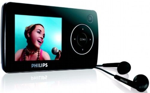 Philips SA3285/37 GoGear Flash Audio Video Player with 8GB, MP3 and WMA playback, Voice recording to take notes or record anything, anytime, FM radio with 20 presets for more music options, Watch your favorite movie clips on the go, FullSound to bring CD listening experience to MP3, 1.8-Inch LCD color display for easy navigation and photo viewing (SA328537 SA3285-37 SA3285 SA-3285)