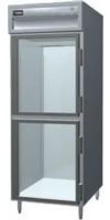 Delfield SADBR1-GH Glass Half Door Dual Temperature Reach In Refrigerator / Freezer, 12 Amps, 60 Hertz, 1 Phase, 115 Volts, Doors Access, 21.62 cu. ft. Capacity, 10.81 cu. ft Capacity - Freezer, 10.81 cu. ft. Capacity - Refrigerator, Top Mounted Compressor Location, Stainless Steel and Aluminum Construction, Swing Door Style, Glass Door, 2 Number of Doors, 4 Number of Shelves, 25" W x 30" D x 28" H Interior Dimensions, UPC 400010728251 (SADBR1-GH SADBR1 GH SADBR1GH) 