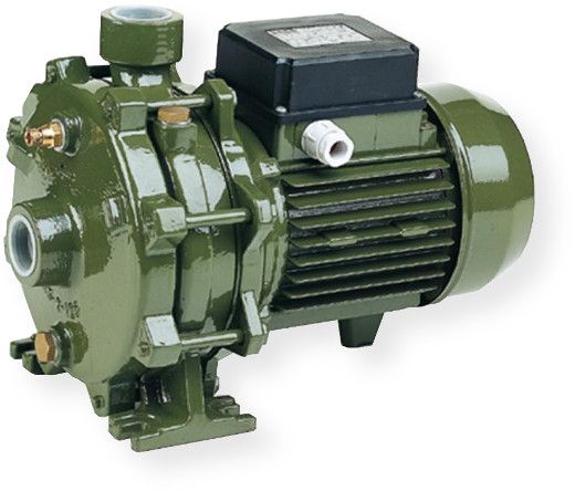 Saer 11620328 Model FC 25-2E Centrifugal Pump with opposite twin impellers, 2 HP, 1 PH, 115 V, 60HZ, Brass Impeller, Green; Electric twin impeller close coupled centrifugal pumps; Maximum Flow 2400 gallons per hour; Heads up to 202 feet; Maximum working pressure 87 psi; UPC 680051603452 (11620328 SAER11620328 FC252E FC25-2E FC25-2ESAER SAERFC 25-2E FC25-2E-PUMP FC-25-2E-PUMP) 
