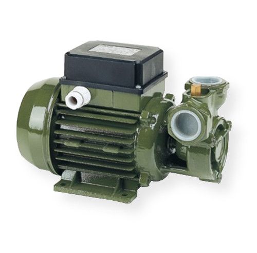 Saer 12005103 Model KF-1 Peripheral Pump with 0.5 HP, 1 PH, 115V, 60 HZ, NPT Tread, 131 Feet Head, 1 Input and Out Put, and Brass Impeller, Green; Peripheral type impeller; Radial paddles which give more energy to the pumped liquid; Wide range of applications like general water supply, pressurized water, garden watering; Totally enclosed fan cooled motor (TEFC); UPC 680051603322 (12005103 SAER12005103 KF1 KF-1 KF1SAER SAER-KF1 KF1-PUMP KF-1-PUMP) 