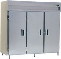 Delfield SAF3-S Three Section Solid Door Reach In Freezer - Specification Line, 12.6 Amps, 60 Hertz, 1 Phase, 115 Volts, Doors Access, 79 cu. ft. Capacity, Swing Door Style, Solid Door, 1 HP Horsepower, Freestanding Installation, 3 Number of Doors, 9 Number of Shelves, 3 Sections, 79" W x 30" D x 58" H Interior Dimensions, 6" adjustable stainless steel legs, -5 - 0 Degrees F Temperature Range, UPC 400010730780 (SAF3-S SAF3 S SAF3S) 