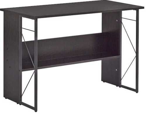 Safco 1005BB SOHO Computer Desk, 25 Capacity - Shelf, 39.50