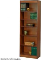 Safco 1512CY Veneer Baby Bookcase, 6 Shelf quantity, 1/8", 3/4" Material Thickness, 1.25" Shelf Adjustability, 100 lbs. Capacity - Shelf, 12" W x 12" D x 72" H, UPC 073555151244, Cherry Color (1512CY  1512-CY 1512 CY SAFCO1512CY SAFCO-1512CY SAFCO 1512CY) 