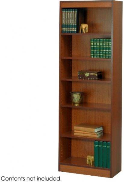 Safco 1512CY Veneer Baby Bookcase, 6 Shelf quantity, 1/8