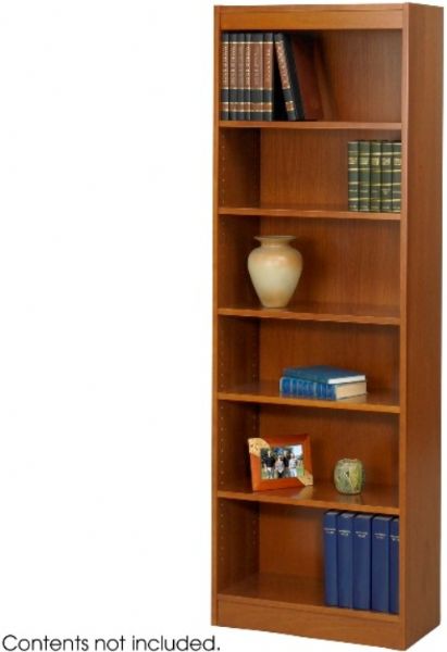 Safco 1512MO Veneer Baby Bookcase, 6 Shelf quantity, 1/8