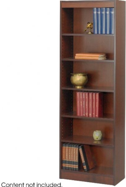 Safco 1512WL Veneer Baby Bookcase, 6 Shelf quantity, 1/8