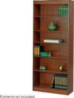 Safco 1513CY Veneer Baby Bookcase, 6 Shelf Quantity, Standard shelves hold up to 100 lbs, Offered in three widths and two heights, Shelves are 11.75" deep and adjust in 1.25" increments, 1/8", 3/4" Material Thickness, 100 lbs. Capacity - Shelf, 30" W x 12" D x 72" H, Cherry Color, UPC 073555151343 (1513CY 1513-CY 1513 CY SAFCO1513CY SAFCO-1513CY SAFCO 1513CY) 