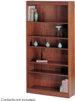Safco 1513MO Veneer Baby Bookcase, 6 Shelf Quantity, Standard shelves hold up to 100 lbs, Offered in three widths and two heights, Shelves are 11.75" deep and adjust in 1.25" increments, 1/8", 3/4" Material Thickness, 100 lbs. Capacity - Shelf, 30" W x 12" D x 72" H, Medium Oak Color, UPC 073555151305 (1513MO 1513-MO 1513 MO SAFCO1513MO SAFCO-1513MO SAFCO 1513MO) 