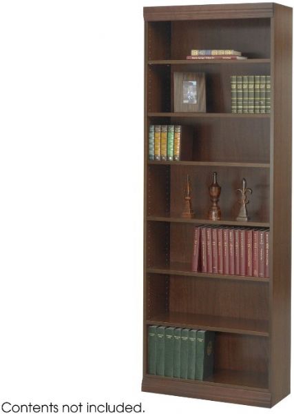 Safco 1516WL Veneer Baby Bookcase, 1/8
