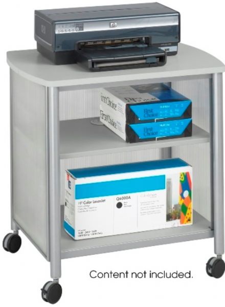 Safco 1857GR Impromptu Machine Stand, 100 lbs weight Capacity, 1 Printer Capacity, 0.75