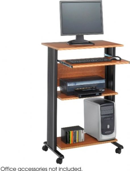 Safco 1923MO Muv Stand-up Workstation, High for stand-up computer use, 31.5