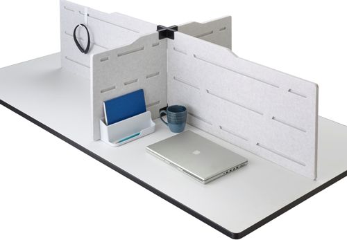 Safco 1942WH Hideout Privacy Panel Accessory Kit, Organizer tray fits onto the bottom of the privacy panels and provides added stability as well as organization, Accessory kit allows for further personalization and organization of workspaces; for use with Hideout Privacy Panels, Headphone hook and organizer tray for storage of personal items, UPC 073555194296, White Finish (SAFCO1942WH SAFCO-1942WH SAFCO 1942WH 1942WH 1942-WH 1942 WH)