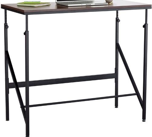 Safco 1957WL Elevate Standing-Height Desk, Adjustable height of 38