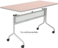 Safco 2031SL Base for 60W and 72W Impromptu Table, Comes with casters, Meets or exceeds ANSI/BIFMA standards, Includes 1.25" tubular steel frame with polycarbonate modesty panels and 4 2" casters - two locking for mobility, Silver Finish, UPC 73555203110 (2031SL 2031-SL 2031 SL SAFCO2031SL SAFCO-2031SL SAFCO 2031SL) 
