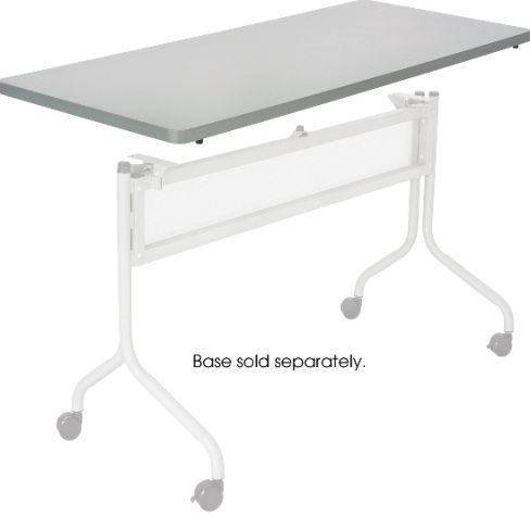 Safco 2065GR Impromptu Mobile Training Table Rectangle Top, 48