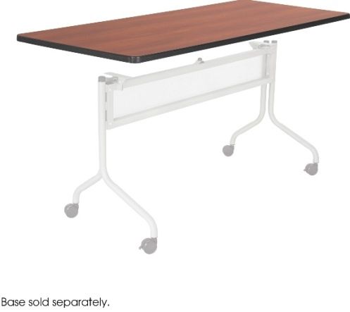 Safco 2067CY Impromptu Mobile Training Table Rectangle Top, Laminate training table top with vinyl edge band, 1