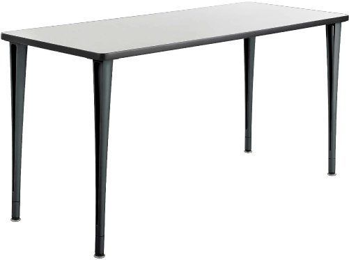 Safco 2091GRBL Rumba Tables, Fixed Post Leg Table With Glides, Powder Coat Paint / Finish, 60