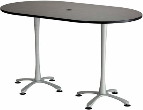 Safco 2552ANSL Cha-Cha Bistro-Height Teaming Table, All tops have 1