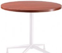 Safco 2651CY RSVP™ 30" Round Table Top, 30" round table top, Durable laminate, Comfortable pneumatic base with height adjustment, Cherry Color, 30" W x 30" D x 1" H Overall, UPC 073555265156 (2651CY 2651-CY 2651 CY SAFCO2651CY SAFCO-2651CY SAFCO 2651CY) 