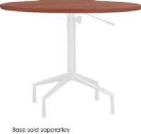 Safco 2653CY RSVP Series Round Table Top, 36" round table top, Durable laminate provides years of use, Pneumatic base with comfortable height adjustment, UPC 073555265354, Cherry Color (2653CY 2653-CY 2653 CY SAFCO2653CY SAFCO-2653CY SAFCO 2653CY) 