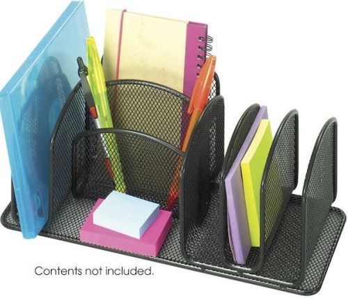 Safco 3251BL Onyx Deluxe Organizer - Qty. 6, 5.25