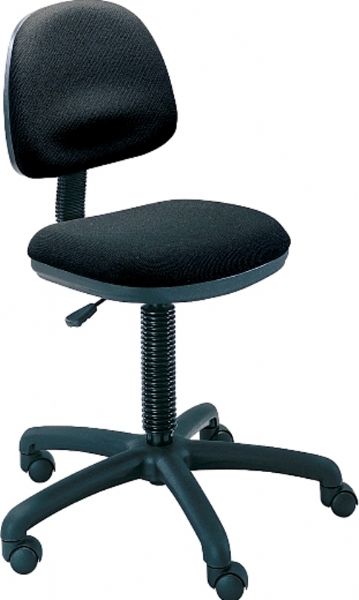 Safco 3380BL Precision Desk Height Chair, 250 lb Maximum Load Capacity, Black Seat Color, 17