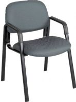 Safco 3453CH Cava Collection Straight Leg Guest Chair, Integrated Arms, 20" W x 18" D Seat Size, 20" W x 14" H Back Size, 18.50" Seat Height, 250 lbs. Capacity - Weight, 22.50" W x 24" D x 32.50" H Finish Dimensions, Blue Color, UPC 073555345339 (3453CH 3453-CH 3453 CH SAFCO3453CH SAFCO-3453CH SAFCO 3453CH) 
