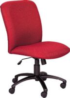 Safco 3490BG Uber Big and Tall High Back Chair, Pneumatic height adjustment, Deep thick cushioning, Tilt lock and tilt tension, Five star oversized base, 40.75" Minimum Overall Height - Top to Bottom, 44.75" Maximum Overall Height - Top to Bottom, 27" W x 30.25" D Overall, Burgundy Finish, UPC 073555349016 (3490BG 3490-BG 3490 BG SAFCO3490BG SAFCO-3490BG SAFCO 3490BG) 