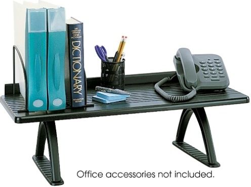 Safco 3602BL Desk Riser, Extra wide, 12