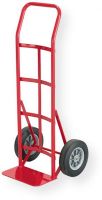 Safco 4092 Continuous Handle Hand Truck - Power Grasp Handle, Ideal for one- or two-handed use, Power Grasp Handle, Toe plate, 500 lb. capacity, Red powder coat finish, UPC 073555409208 (4092 SAFCO4092 SAFCO-4092 SAFCO 4092) 