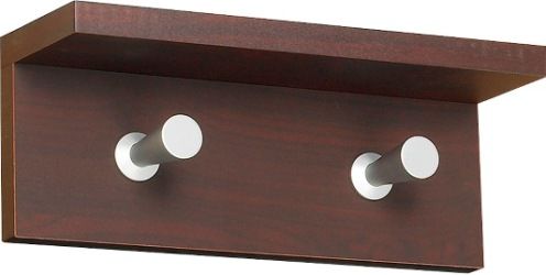 Safco 4220MH Contempo Wood Wall Rack, Capacity - Weight 10-pound per hook, 2