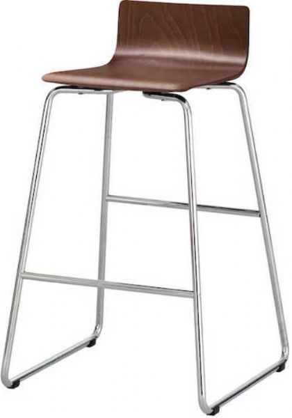 Safco 4299CY Bosk Stool, Bistro-height, Uni-body seat, 29