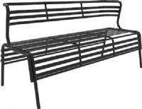 Safco 4368BL CoGo Indoor/Outdoor Steel Bench, Designed for indoors or outdoors for versatile use, 30.75" - 30.75" Adjustability - Height, UV-resistant and weather-resistant to last longer outdoors, Durable steel construction with powder-coat finish, Black Finish, UPC 073555436822 (4368BL 4368-BL 4368 BL SAFCO4368BL SAFCO-4368-BL SAFCO 4368 BL) 