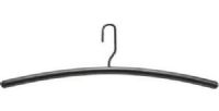 Safco 4603BL Impromptu Garment Hangers - 6 Cartons of 12 Each, 16.75" wide, Slightly curve, Fits most garments, 5" - 5" Adjustability - Height, 6 Cartons of 12 pieces, Compatible with Safco’s Impromptu Garment and Coat Rack, Black Finish, UPC 073555460322 (4603BL 4603-BL 4603 BL SAFCO4603BL SAFCO-4603-BL SAFCO 4603 BL) 