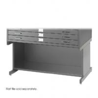 Safco 4975 High Base for 4994 Model, Gray Color; Gray Flat file high base; Base raises files 20" off floor; Base with enclosed back and sides with open front; Holds up to two files; For Safco Flat Files 5 Drawer 40.5"; Dimensions 40.375" x 29.375" x 20"; Shipping Dimensions 41" x 4" x 20.75"; UPC 73555497533 (4975G 4975GR 4975-GRAY SAFCO4975 SAFCO-4975G SAFCO-4975-GR) 