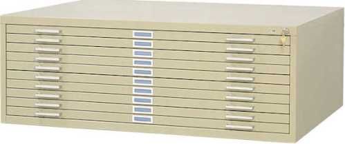 Safco 4986TS Steel Flat File for 30