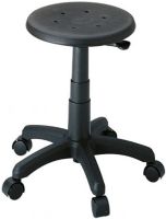 Safco 5100 Office Stool, Plastic Seat Material, Pedestal Base Type, Swivel, Casters, 13.5" W x 13.5" D Seat, 21" H x 18" W x 18" D Overall, UPC 073555510003, Black Color (5100 SAFCO5100 SAFCO-5100 SAFCO 5100) 