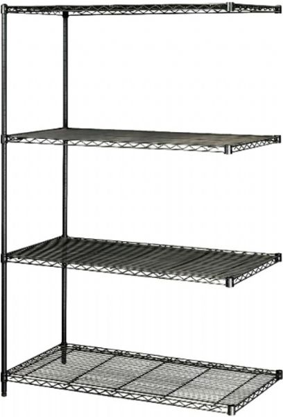 Safco 5295BL Industrial Add-On Kit, 800 lbs. evenly distributed Shelf Weight Capacity, 2500 lbs. evenly distributed Overall Weight Capacity, 1