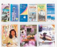 Safco 5666CL Clear2c™ 3 Magazine and 6 Pamphlet Display, Break-resistant polycarbonate plastic pockets, Crystal-clear plastic PETG backing, Deep pockets hold 2" of printed material, 28" W x 3" D x 23.50" H Overall, UPC 073555566604, Clear Finish (5666CL 5666-CL 5666 CL SAFCO5666CL SAFCO-5666CL SAFCO 5666CL) 