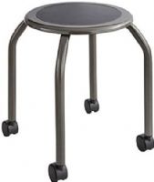 Safco 6667 Diesel Stool Trolley; 250 lbs. Weight Capacity; Roll easily and smoothly on 4 casters; Steel frame with clear-coat Pewter finish for rugged use; Use in industrial, institutional and educational industries; Short trolley design works well for shop or workbench (SAFCO6667 SAFCO-6667) 