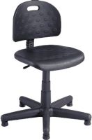 Safco 6900 Soft Tough Economy Task Chair, 17 - 22"H Seat Height, 18"W x 16.5"D Seat, 17"W x 12"H Back, 250 lbs Weight Limit, Seat height adjustability, Pneumatic lift for counter, Steel-spring back with manual adjustment, Welded steel 5-star base, 25" Dia. x 28.50" to 36.50" H Overall, UPC 073555690002 (6900 SAFCO6900 SAFCO-6900 SAFCO 6900) 
