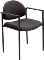 Safco 7010BL Wicket Stack Chairs with Arms, Powder Coat Paint / Finish, 18" W x 18"D Seat Size, 18" W x 12.50"H Back Size, 17.50" Seat Height, 250 lbs. Capacity - Weight, 22.25" W x 20.75" D x 31" H Dimensions, Black Color, UPC 073555701029 (7010BL 7010-BL 7010 BL SAFCO7010BL SAFCO-7010BL SAFCO 7010BL) 