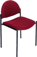 Safco 7020BG Wicket Stack Chairs, Nylon Glides, Steel frame, 250 lbs. Capacity - Weight, 18" W x 18" D Seat Size, 18" W x 12.50" H Back Size, 17.50" Seat Height, 19.75" W x 20.75" D x 31" H Dimensions, ANSI/BIFMA Meets Industry Standards, Burgundy Color, UPC 073555702019 (7020BG 7020-BG 7020 BG SAFCO7020BG SAFCO-7020BG SAFCO 7020BG) 