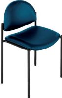 Safco 7021BU Wicket Stack Chair with Vinyl, Nylon Glides, Steel frame, 250 lbs. Capacity - Weight, 18" W x 18" D Seat Size, 18" W x 12.50" H Back Size, 17.50" Seat Height, 19.75" W x 20.75" D x 31" H Dimensions, ANSI/BIFMA Meets Industry Standards, UPC 073555702156, Blue Color (7021BU 7021-BU 7021 BU SAFCO7021BU SAFCO-7021BU SAFCO 7021BU) 
