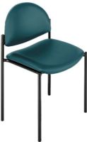 Safco 7021GR Wicket Stack Chair with Vinyl, Nylon Glides, Steel frame, 250 lbs. Capacity - Weight, 18" W x 18" D Seat Size, 18" W x 12.50" H Back Size, 17.50" Seat Height, 19.75" W x 20.75" D x 31" H Dimensions, ANSI/BIFMA Meets Industry Standards, UPC 073555702132, Gray Color (7021GR 7021-GR 7021 GR SAFCO7021GR SAFCO-7021GR SAFCO 7021GR) 