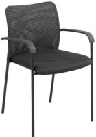 Safco 7092BL Vue™ Mesh Guest Chair, Integrated Arms, 250 lbs. Capacity - Weight, 18.75" W x 18.50" D Seating Seat Size, 18" W x 14" H Back Size, 18" Seat Height, 21.50" W x 21" D x 32" H Overall, UPC 073555709223, Set of .2 (7092BL 7092-BL 7092-BL SAFCO7092BL SAFCO-7092BL SAFCO 7092BL) 