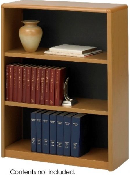 Safco 7171MO ValueMate Economy Bookcase, 3 Total Number of Shelves, 2 Number of Adjustable Shelves, 1 Number of Fixed Shelves, Book Storage Application/Usage, 31.75
