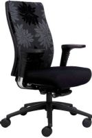 Safco 7201BL1 Bliss High Back Chair, High back, Height adjustable arms, Print Black print fabric, Adjustable lumbar support, Print Black Print, Height-adjustable arms, High back chair, Print Black Finish, UPC 073555720174 (7201BL1 7201-BL1 7201 BL1 SAFCO7201BL1 SAFCO-7201BL1 SAFCO 7201BL1) 